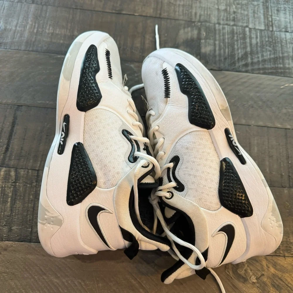 Nike PG 5 Paul George Team Bank Black/White Sneakers DA7758-100 Size 7.5